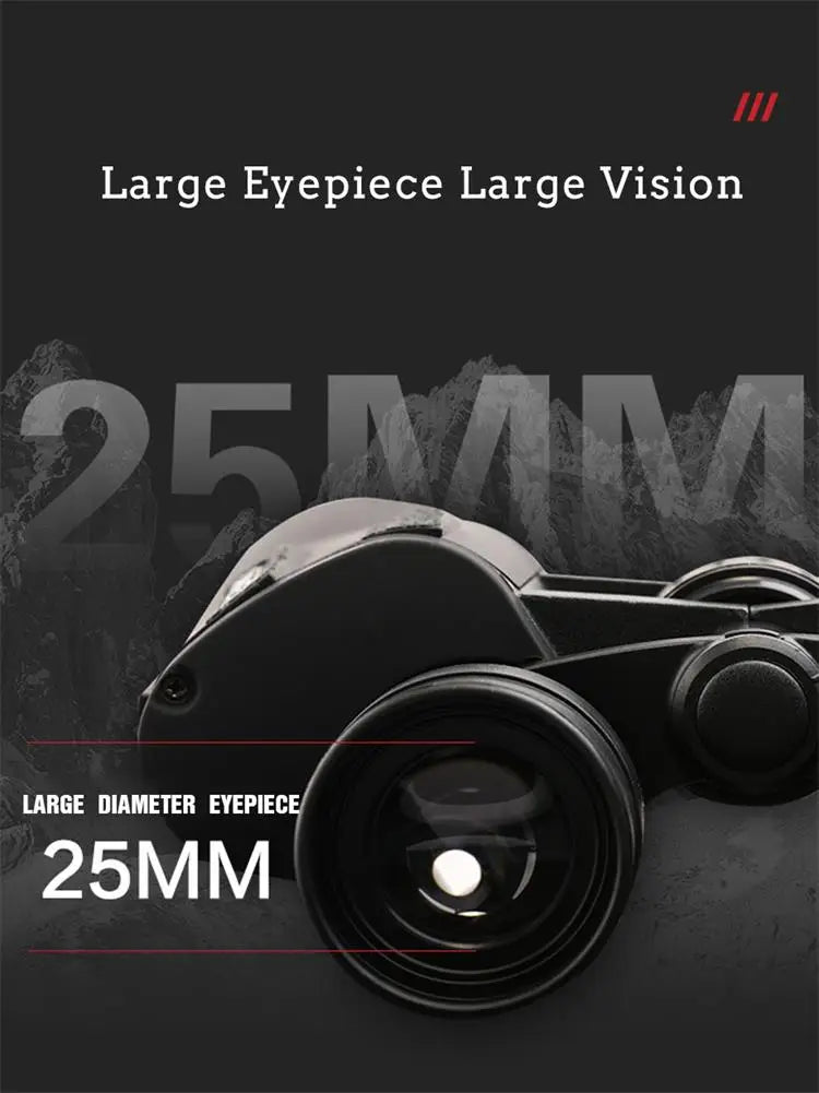20x50 HD BAK4 Military Binoculars – Long-Range Zoom Telescope for Outdoor Use